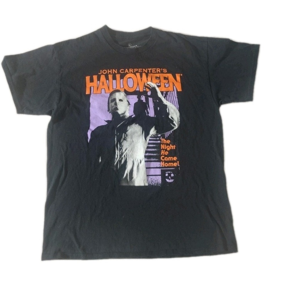 John‎ Carpenter's Halloween Tee Large Black Michael Myers